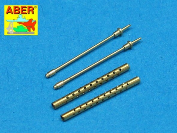 Aber A48 017 Set of 2 cal .50 (12,7mm) standard barrels for U.S. aircraft machine guns Browning M2 1/48 – zdjęcie 2