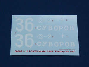 Trumpeter 00902 T-34/85 Model 1944 &amp;quot;Factory No.183&amp;quot; 1/16 – zdjęcie 9
