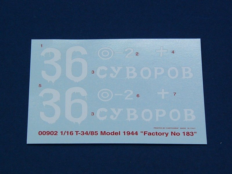 Trumpeter 00902 T-34/85 Model 1944 &amp;quot;Factory No.183&amp;quot; 1/16 – zdjęcie 9