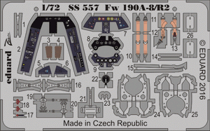 Eduard SS557 Fw 190A-8/ R2 Weekend EDUARD 1/72