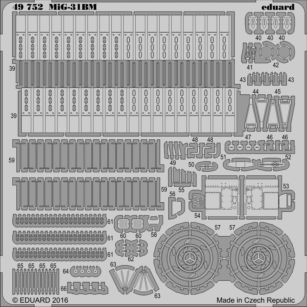 Eduard 49752 MiG-31BM 1/48 AMK – zdjęcie 2