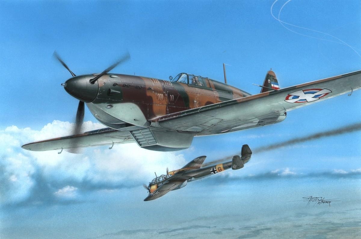 Azur FR012 Rogozarski IK-3 Combats d'avril 1/72