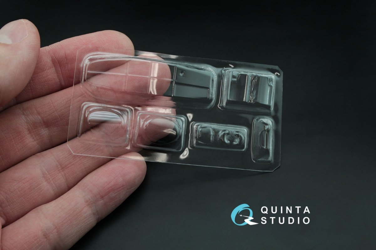 Quinta Studio QC48011 Pe-2 vacuformed clear canopy (for Zvezda kit) 1/48 – zdjęcie 3