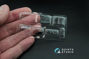 Quinta Studio QC48011 Pe-2 vacuformed clear canopy (for Zvezda kit) 1/48 – zdjęcie 3