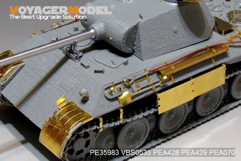 Voyager Model PE35983 WWII German Panther D Tank Late version Basic For TAKOM 2104 1/35 – zdjęcie 15