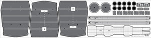 Pontos 22002F1 USS BB-63 Missouri 1945 Detail Up Set (Without wooden deck) 1/200 – zdjęcie 23
