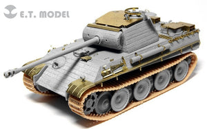 ET Model E72-010 WWII German Panther G Anti Aircraft Armor For DRAGON Kit 1/72 – image 6