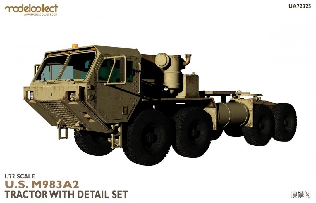 Modelcollect UA72325 U.S. M983A2 Tractor with Detail Set 1/72