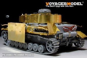 Voyager Model PE35994 WWII German Pz.Kpfw.IV Ausf.F-H Fenders For Border 35001 1/35 – zdjęcie 3