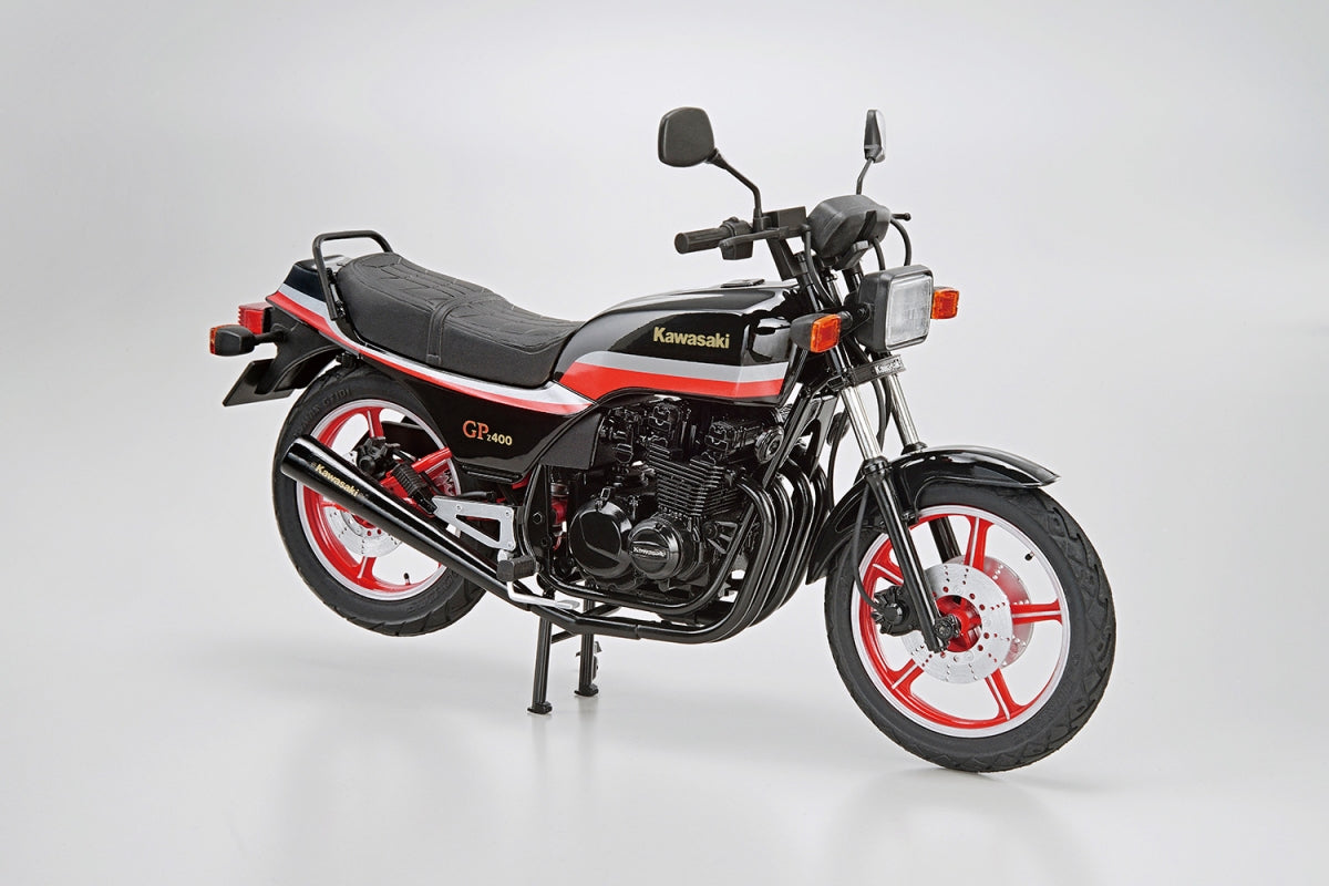 Aoshima 06267 Kawasaki KZ400M Z400GP 82 w/Custom Parts 1/12 – image 2
