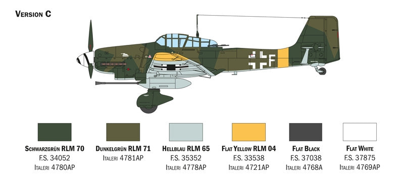 Italeri 2830 Ju 87 G-1 Stuka Kanonenvogel 1/48 – zdjęcie 8