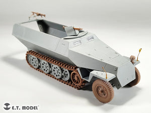 E.T. Model P35-406 WWII German Sd.kfz.251/Sd.kfz.11 Track links &amp;amp; Sprockets Late 3d Printed 1/35 – zdjęcie 9
