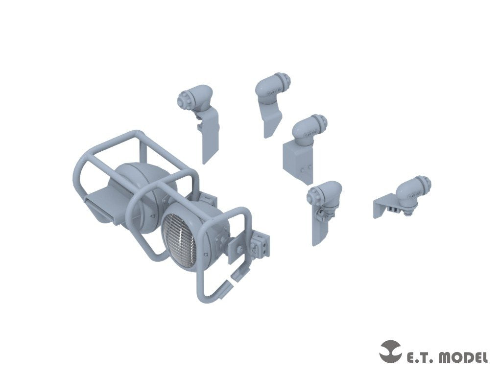 E.T. Model P35-258 Lights Set for PLA Type 59 Medium Tank ( 3D Print ) 1/35 – zdjęcie 2