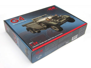ICM 24011 Typ G4 (1935 Production) WWII German Personnel Car 1/24 – zdjęcie 2