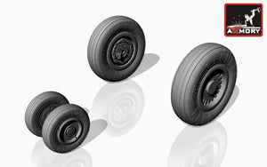 Armory Models AW72021 Mikoyan MiG-25 Foxbat wheels 1/72 – Bild 4