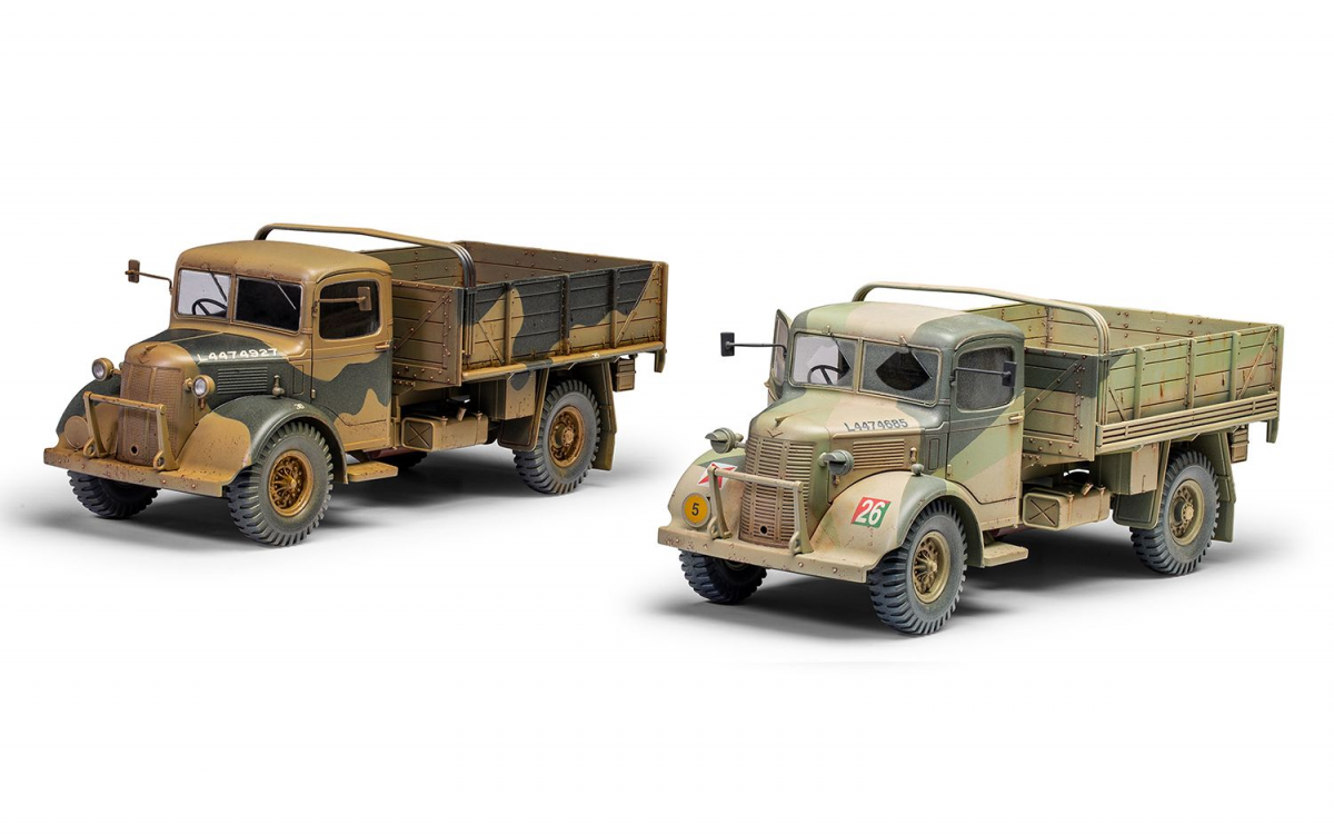 Airfix 1380 WWII British Army 30-cwt 4x2 GS Truck 1/35 – zdjęcie 6