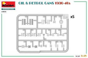 MiniArt 49006 OIL &amp;amp; PETROL CANS 1930-40s 1/48 – image 3