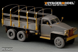 Maquette Voyager PE35432 Camion Studebaker US6 russe de la Seconde Guerre mondiale pour ITALERI 6499 / ICM 35511 1/35  – image 12