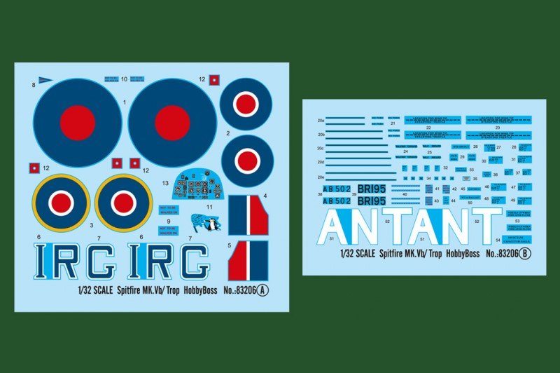 Hobby Boss 83206 Spitfire MK.Vb/Trop 1/32 – image 8