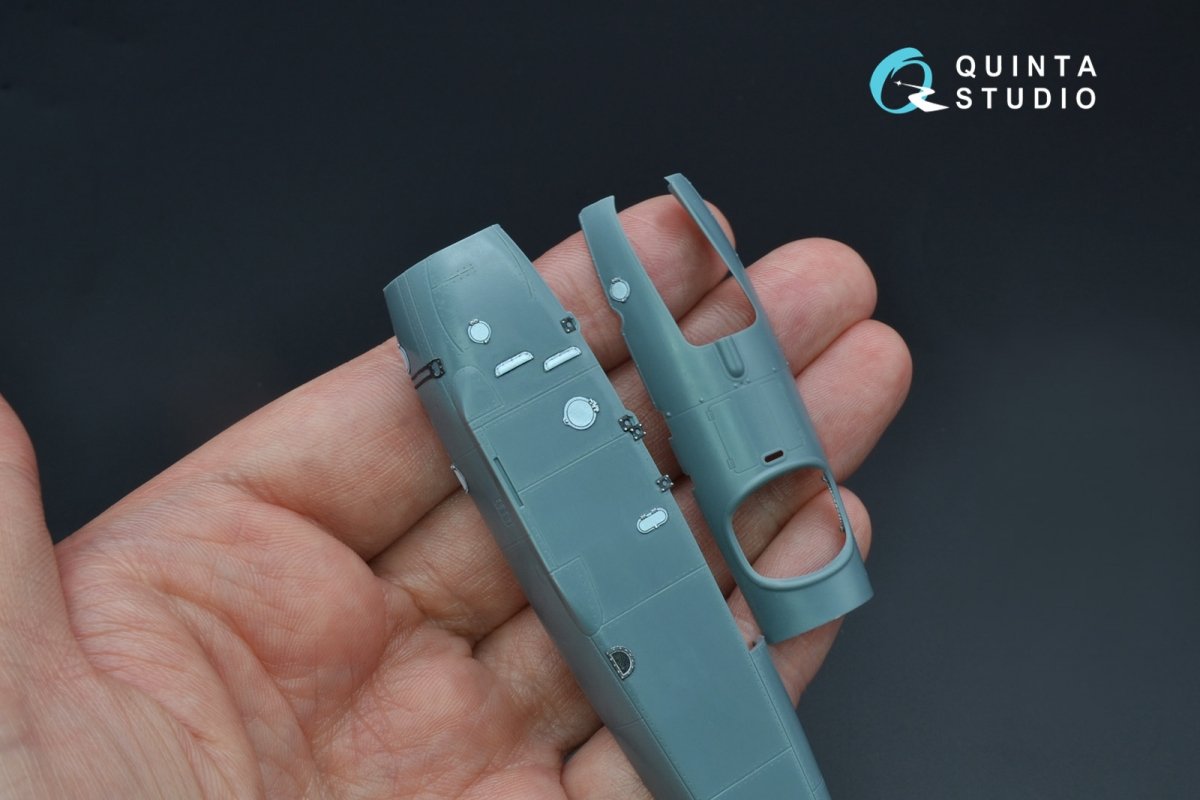 Quinta Studio QD48187 Albatros D.III OEFFAG 3D-Printed &amp;amp; coloured Interior on decal paper (for Eduard kit) 1/48 – immagine 5