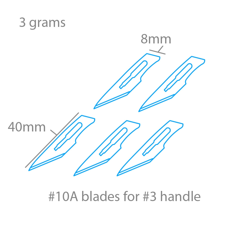 Modelcraft PKN9272 Blades #10A x 5 – zdjęcie 2