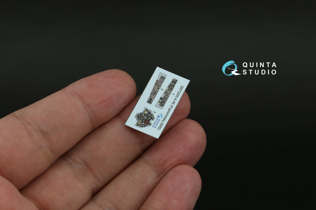 Quinta Studio QD72200 A-4E 3D-Printed &amp;amp; coloured Interior on decal paper (Fujimi/Hobby 2000) 1/72 – zdjęcie 4