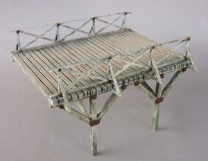 RT-Diorama 35546 Wooden bridge 1/35 – zdjęcie 5