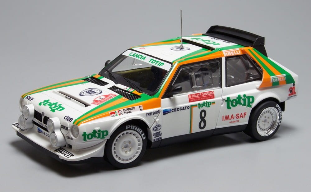 NuNu PN24005B Lancia Delta S4 &amp;#39;86 Sanremo Rally (Totip) + Monte Carlo 1/24 – zdjęcie 4