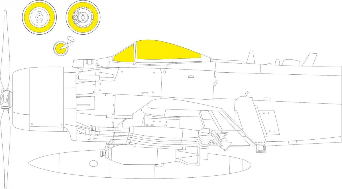 Eduard 644176 A-1H LööKplus TAMIYA 1/48 – image 4