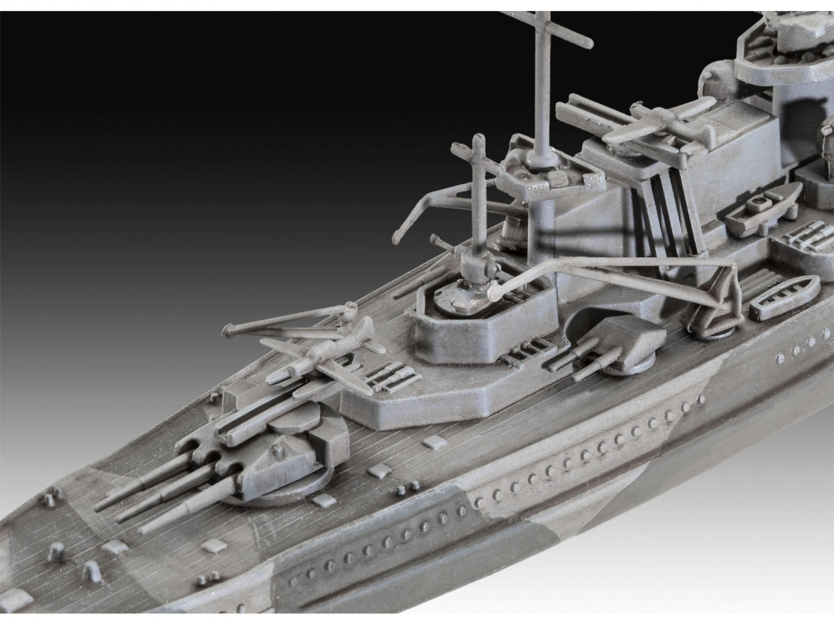 Revell 65181 Battleship Gneisenau - Model Set 1/1200 – zdjęcie 3