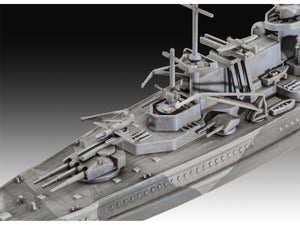 Revell 65181 Battleship Gneisenau - Model Set 1/1200 – zdjęcie 3