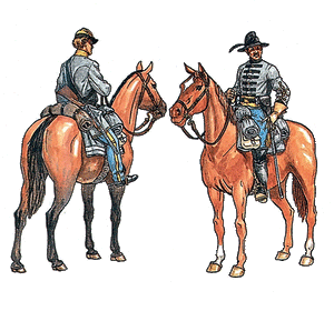 Italeri 6011 Confederate Cavalry 1/72 – zdjęcie 4