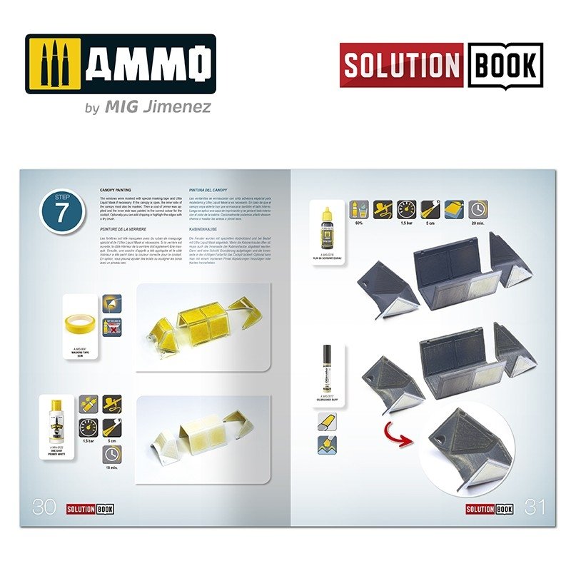 Ammo of Mig 6526 How to Paint WWII Luftwaffe Mid War Aircraft SOLUTION BOOK – zdjęcie 4