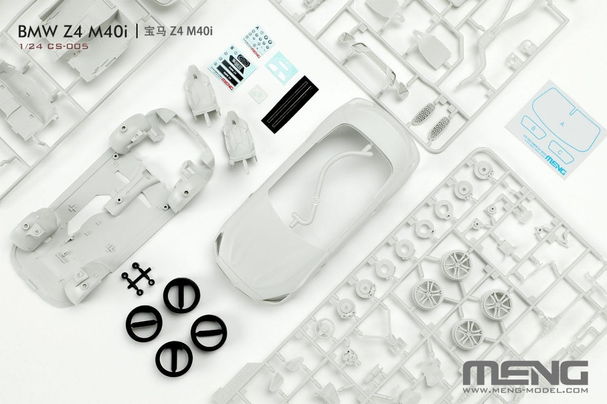 Meng Model CS-005 BMW Z4 M40i 1/24 – zdjęcie 2