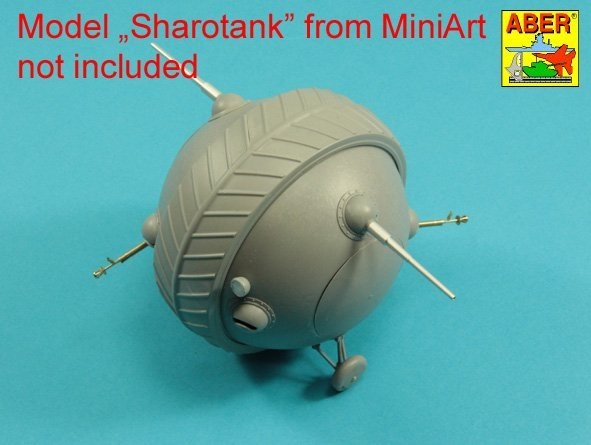 Aber 35L-278 Uzbrojenie do radzieckiego &amp;quot;Sharotank&amp;quot;; 2 x działo 37mm 2 x 12,7mm karabin maszynowy DShK M36 MiniArt 1/35 – zdjęcie 7