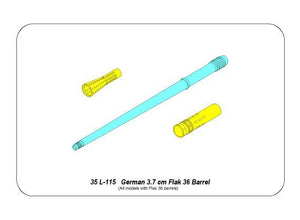 Aber 35L-115 German 3,7 cm Flak 36 Barrel 1/35 – zdjęcie 9