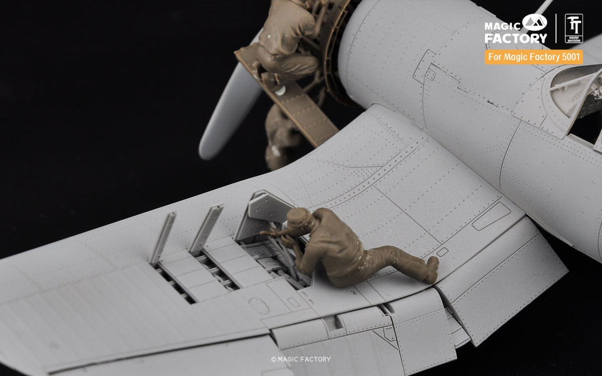 Magic Factory 7507 US WWII Ground Service Crew Set 1/48 – zdjęcie 6