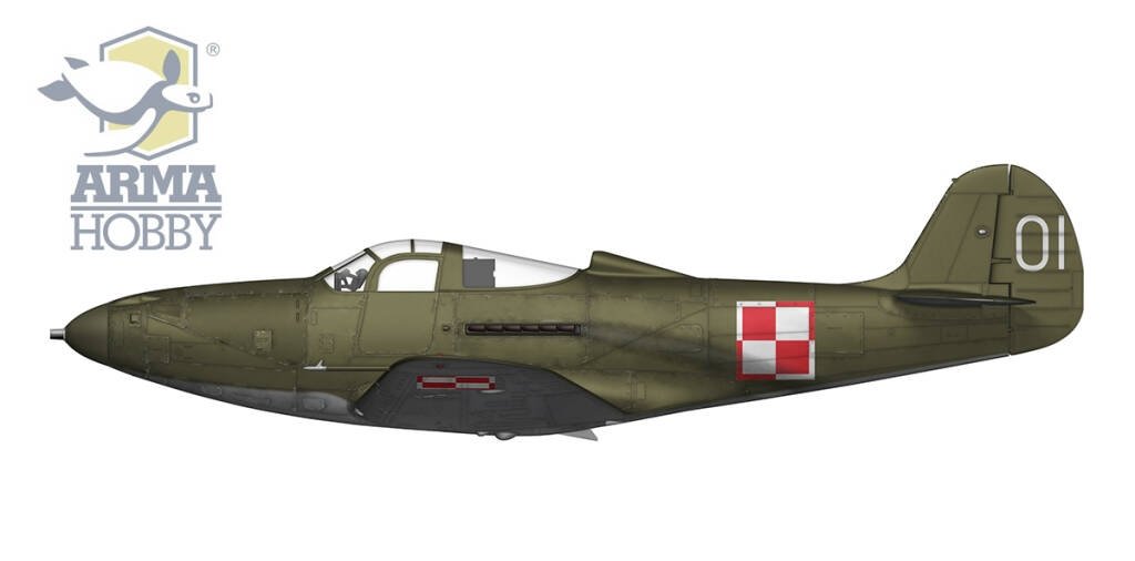 Arma Hobby 70055 P-39Q Airacobra 1/72 – zdjęcie 9