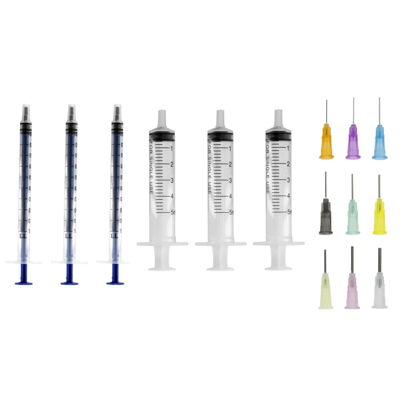 Modelcraft POL1015 15pc Syringe & Applicator Set