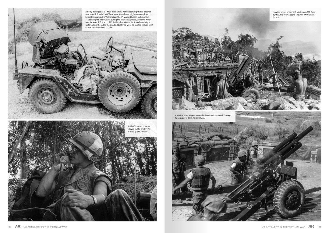 AK Interactive AK130007 AMERICAN ARTILLERY IN VIETNAM EN – zdjęcie 12