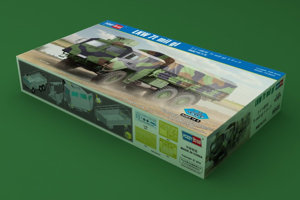 Hobby Boss 85522 LKW 7t mil gl 1/35 – image 2