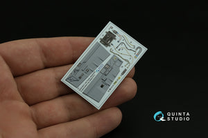 Quinta Studio QD32180 F-104S 3D-Printed coloured Interior on decal paper (Italeri) 1/32 – immagine 6