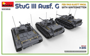 Mini Art 35362 StuG III Ausf. G FEB 1943 ALKETT PROD. WITH WINTERKETTEN 1/35 – Bild 6
