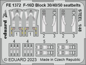Eduard BIG49386 F-16D Block 50 Kinetic Model 1/48 – zdjęcie 6