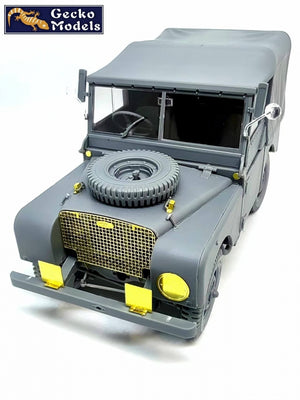 Gecko Models 35GM0062 British FV18001 Mk.1 80in 4x4 Utility Vehicle w/ Canvas Roof Top (Early Prod.) 1/35 – zdjęcie 6