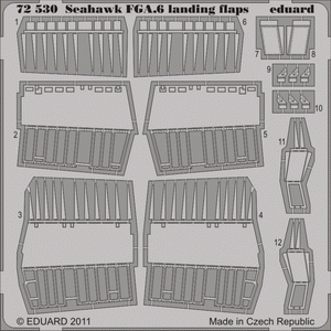 Eduard 72530 Seahawk FGA.6 landing flaps 1/72 HOBBY BOSS