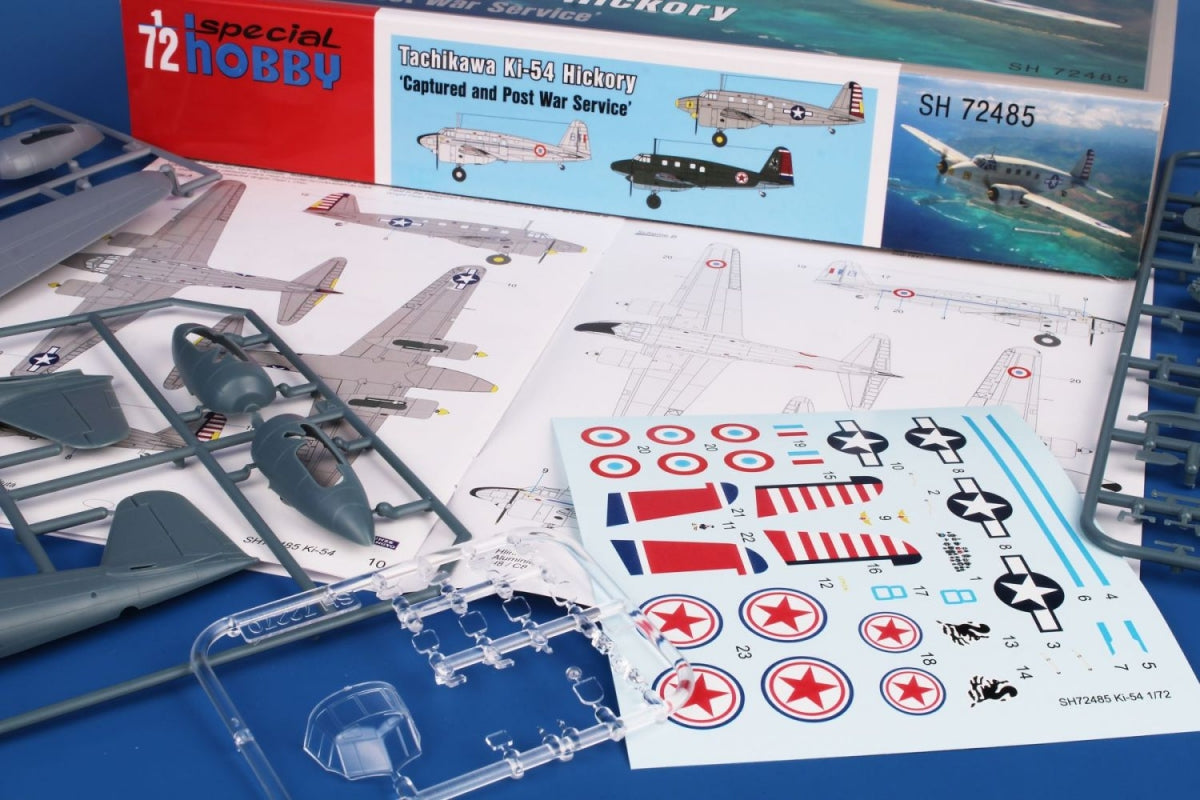 Special Hobby 72485 Tachikawa Ki-54 Hickory &amp;#39;Captured And Post War Service&amp;#39; 1/72 – zdjęcie 9