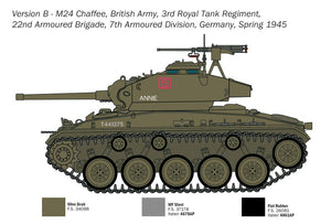 Italeri 6761 M24 CHAFFEE 1/35 – zdjęcie 7