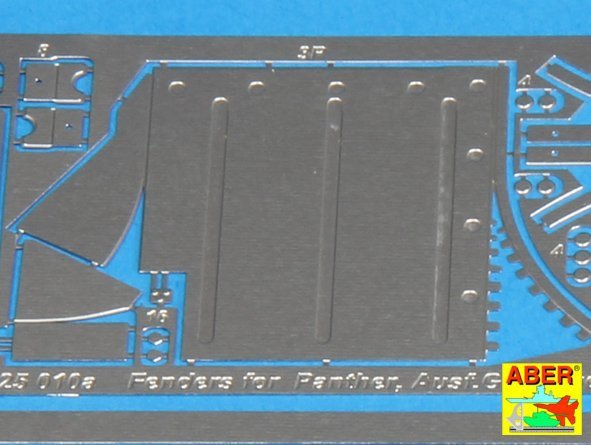 Aber 25010 Fenders for Panther G/Jagdpanther 1/25 – image 3