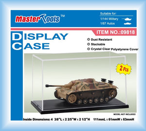 Trumpeter 09818 DISPLAY CASE 111x61x63mm - 2 szt. – zdjęcie 2